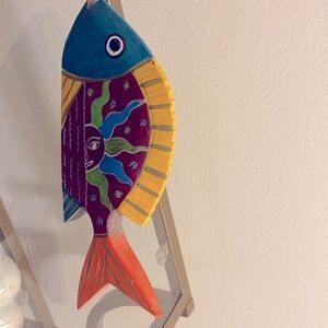 Small decorative Mexican hand painted 🐠